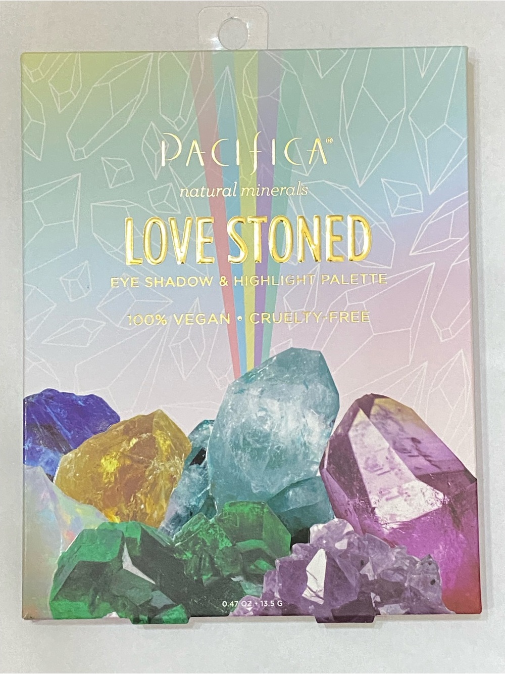 Pacifica Love Stoned Palette - Green, Purple, Blue, Yellow